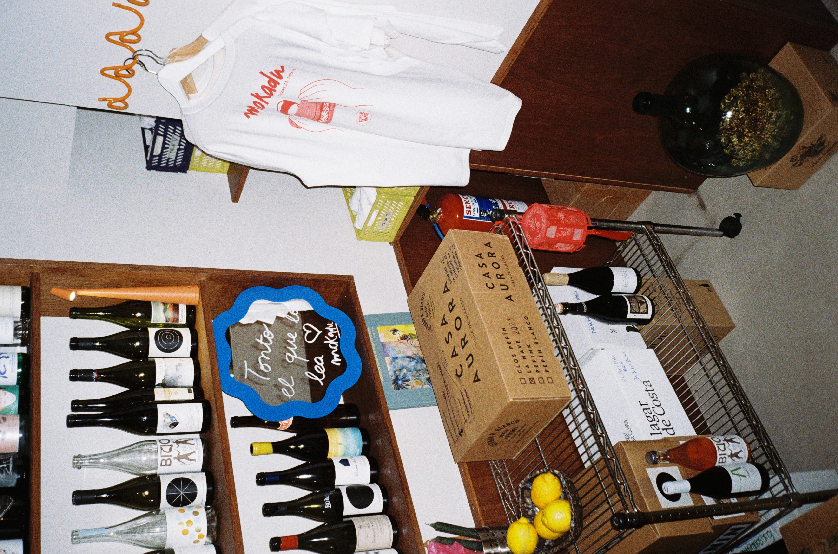 Selección de vinos de pequeños productores